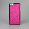 The Pink Sparkly Glitter Ultra Metallic Skin-Sert for the Apple iPhone 6 Plus Skin-Sert Case