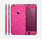 The Pink Sparkly Glitter Ultra Metallic Skin for the Apple iPhone 6 Plus