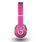 The Pink Sparkly Glitter Ultra Metallic Skin for the Beats by Dre Original Solo-Solo HD Headphones