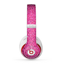 The Pink Sparkly Glitter Ultra Metallic Skin for the Beats by Dre Studio (2013+ Version) Headphones