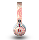 The Pink Spiral Polka Dots Skin for the Beats by Dre Mixr Headphones