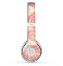 The Pink Spiral Polka Dots Skin for the Beats by Dre Solo 2 Headphones