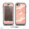 The Pink Spiral Polka Dots Skin for the iPhone 5c nüüd LifeProof Case