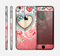 The Pink Stringy Hearts Skin for the Apple iPhone 6