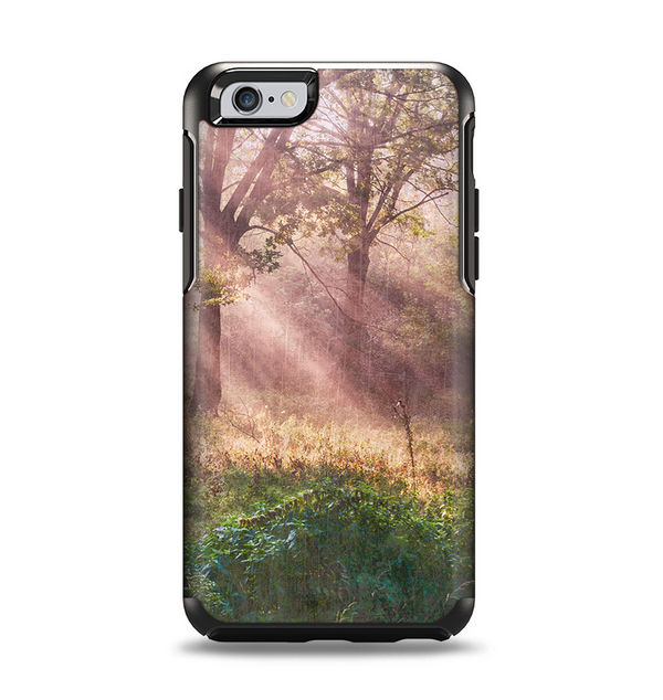 The Pink Sun Ray Meadow Apple iPhone 6 Otterbox Symmetry Case Skin Set