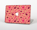 The Pink & Tan Paw Prints Skin for the Apple MacBook Pro 13"  (A1278)