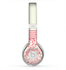 The Pink & Tan Polka Dot Pattern V1 Skin for the Beats by Dre Solo 2 Headphones