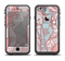 The Pink & Teal Lace Design Apple iPhone 6 LifeProof Fre Case Skin Set