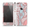 The Pink & Teal Lace Design Skin Set for the Apple iPhone 5