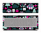 The Pink & Teal Owl Collaged Vector Shapes Skin for the Braven 570 Wireless Bluetooth Speaker