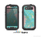 The Pink & Teal Paisley Design Skin For The Samsung Galaxy S3 LifeProof Case