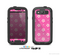 The Pink & Tiny White Floral Pattern Skin For The Samsung Galaxy S3 LifeProof Case