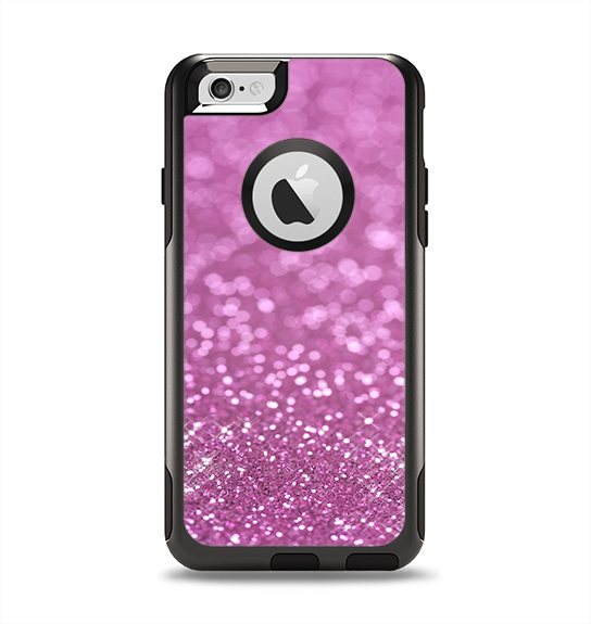 The Pink Unfocused Glimmer Apple iPhone 6 Otterbox Commuter Case Skin Set