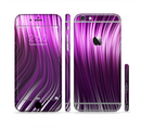 The Pink Vector Swirly HD Strands Sectioned Skin Series for the Apple iPhone 6s Plus
