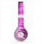 The Pink Vector Swirly HD Strands Skin for the Beats by Dre Solo 2 Headphones