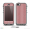 The Pink Vintage Stripe Pattern v7 Skin for the iPhone 5c nüüd LifeProof Case