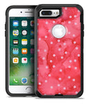 The Pink WAtercolor Grunge with Polka Dots - iPhone 7 Plus/8 Plus OtterBox Case & Skin Kits