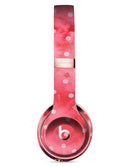The Pink WAtercolor Grunge with Polka Dots Full-Body Skin Kit for the Beats by Dre Solo 3 Wireless Headphones