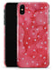 The Pink WAtercolor Grunge with Polka Dots - iPhone X Clipit Case