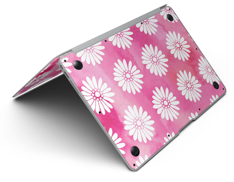 The_Pink_Watercolor_Grunge_Surface_with_White_Floral_Pattern_-_13_MacBook_Air_-_V3.jpg