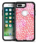 The Pink Watercolor Grunge with Flower Pedals - iPhone 7 Plus/8 Plus OtterBox Case & Skin Kits