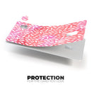 The Pink Watercolor Grunge with Flower Pedals - Premium Protective Decal Skin-Kit for the Apple Credit Card