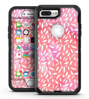 The Pink Watercolor Grunge with Flower Pedals - iPhone 7 Plus/8 Plus OtterBox Case & Skin Kits