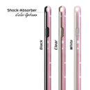 The Pink Watercolor Surface with White Polka Dots iPhone 6/6s or 6/6s Plus 2-Piece Hybrid INK-Fuzed Case