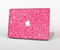 The Pink & White Abstract Illustration V3 Skin Set for the Apple MacBook Pro 15" with Retina Display