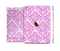The Pink & White Delicate Pattern Full Body Skin Set for the Apple iPad Mini 3