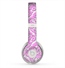 The Pink & White Delicate Pattern Skin for the Beats by Dre Solo 2 Headphones