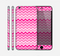 The Pink & White Ombré Chevron V2 Pattern Skin for the Apple iPhone 6 Plus