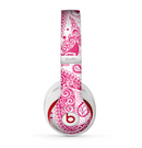 The Pink & White Paisley Pattern V421 Skin for the Beats by Dre Studio (2013+ Version) Headphones