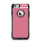 The Pink & White Polka Dot Pattern V4 Apple iPhone 6 Otterbox Commuter Case Skin Set