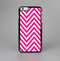 The Pink & White Sharp Chevron Pattern Skin-Sert for the Apple iPhone 6 Plus Skin-Sert Case