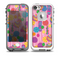 The Pink With Vector Color Treats Skin for the iPhone 5-5s fre LifeProof Case