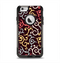 The Pink, Yellow and Blue Vector Swirls Apple iPhone 6 Otterbox Commuter Case Skin Set