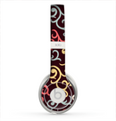 The Pink, Yellow and Blue Vector Swirls Skin for the Beats by Dre Solo 2 Headphones
