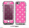 The Pink & Tiny White Floral Pattern Skin for the iPhone 5-5s NUUD LifeProof Case
