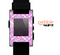 The Pink & White Delicate Pattern Skin for the Pebble SmartWatch