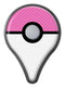 The Pink and Black Micro Polka Dot Pattern Pokémon GO Plus Vinyl Protective Decal Skin Kit