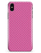 The Pink and Black Micro Polka Dot Pattern - iPhone X Clipit Case