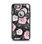 The Pink and Black Rose Pattern V3 Apple iPhone 6 Otterbox Defender Case Skin Set