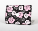 The Pink and Black Rose Pattern V3 Skin for the Apple MacBook Pro Retina 15"