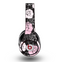 The Pink and Black Rose Pattern V3 Skin for the Original Beats by Dre Studio Headphones