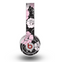 The Pink and Black Rose Pattern V3 Skin for the Original Beats by Dre Wireless Headphones