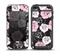 The Pink and Black Rose Pattern V3 Skin for the iPod Touch 5th Generation frē LifeProof Case
