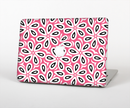 The Pink and Black Vector Floral Pattern Skin for the Apple MacBook Pro Retina 15"