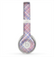 The Pink and Blue Layered Plaid Pattern V4 Skin for the Beats by Dre Solo 2 Headphones