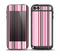 The Pink and Brown Fashion Stripes Skin for the iPod Touch 5th Generation frē LifeProof Case